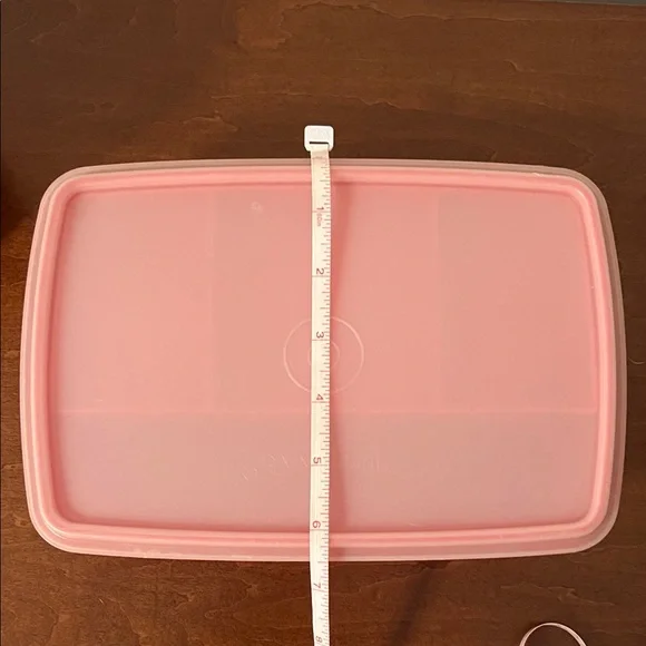 Red Tupperware Storage Containers - Picture 3 of 8